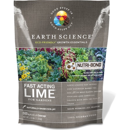 Earth Science Earth Science Fast Acting Garden Lime 500 sq ft 2.5 lb 12131-6